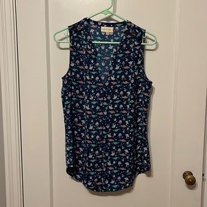 ModCloth sleeveless blouse, size small